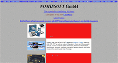 Desktop Screenshot of nomissoft.com