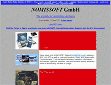 Tablet Screenshot of nomissoft.com